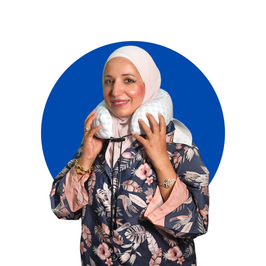 Curve Travel Pillow with Memory Foam