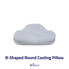 B-Shaped Round Cooling Pillow