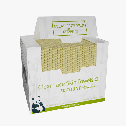CLEAR FACE SKIN TOWELS XL BAMBOO - فيس كلين بامبو - DrSleeep.ae