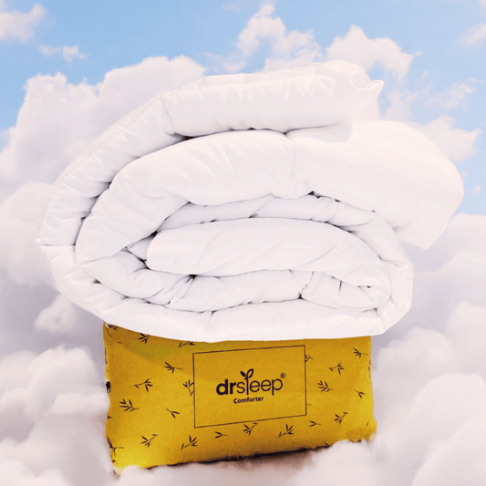 White Stripe Down Alternative Comforter