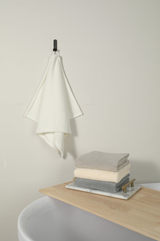 White Face Towel - منشفة وجه بيضاء - DrSleeep.ae