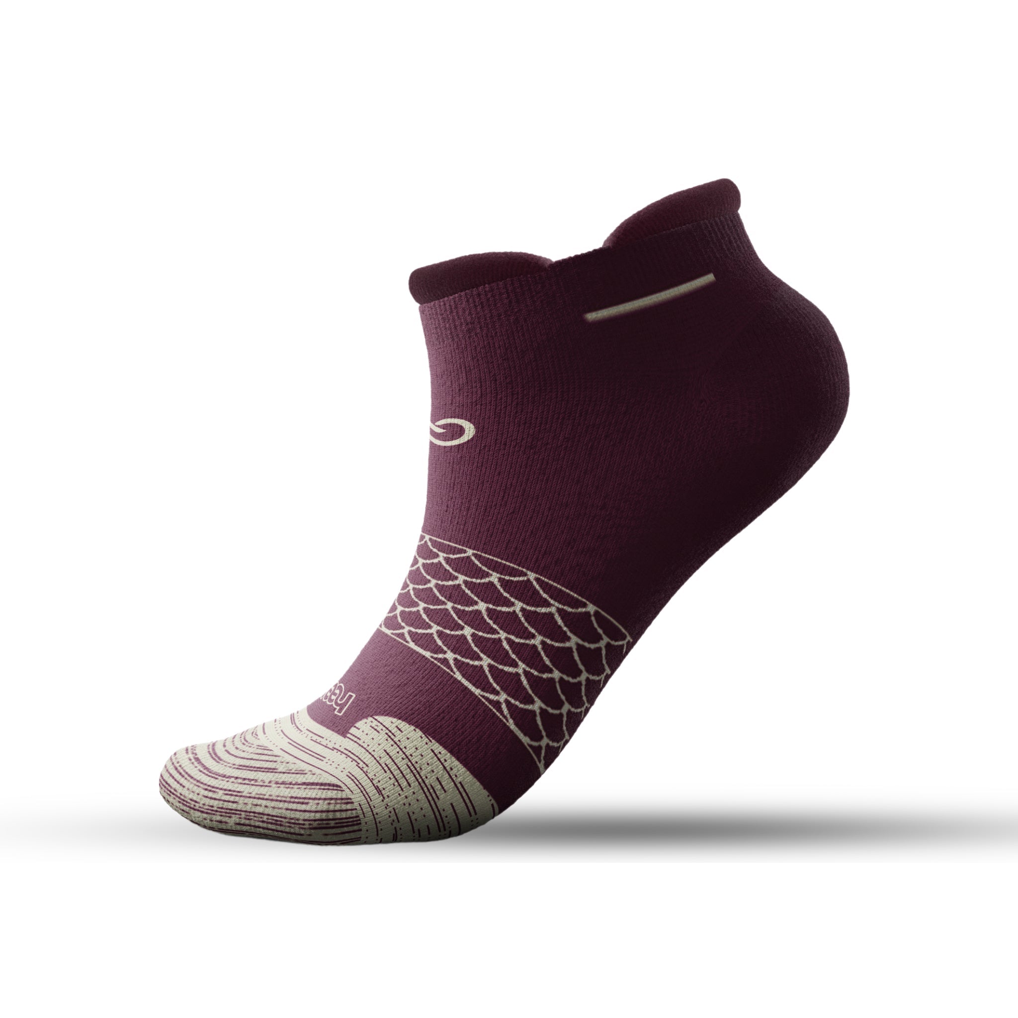 🌿 Set of 3 Bamboo Ankle Socks - Elegant Mix (Maroon/Grey/White) - Large/Extra Large - L/XL - DrSleeep.ae