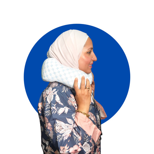 Curve Travel Pillow with Memory Foam