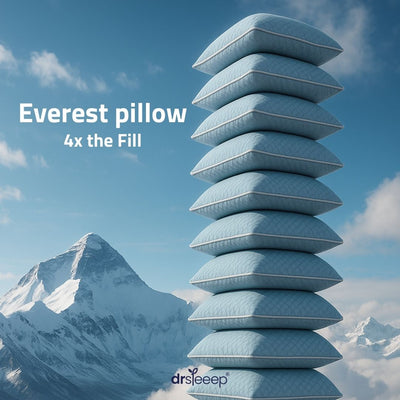 Adjustable Memory Foam Queen Pillow (Everest Pillow)