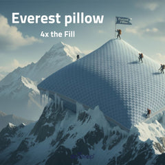 Adjustable Memory Foam Queen Pillow (Everest Pillow)