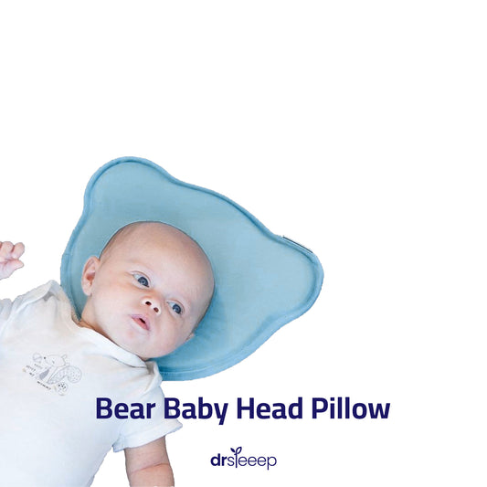 Bear Baby Head Pillow