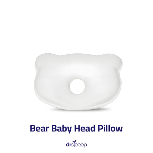 Bear Baby Head Pillow
