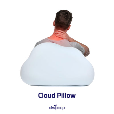 Cloud Pillow: Premium Memory Foam Cervical Pillow with Cooling Fabric | DrSleeep UAE
