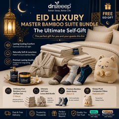طقم DrSleeep البامبو الفاخر مع تهوية هوائية
