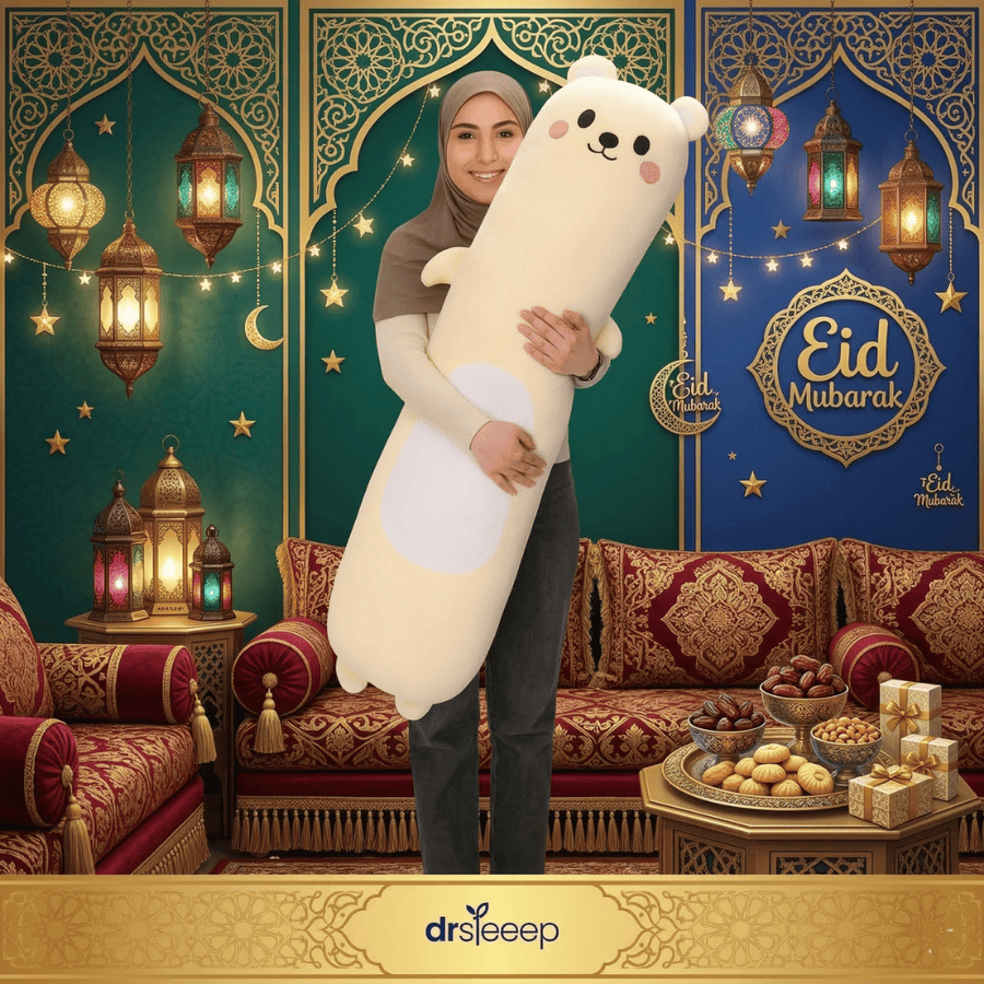 Long Hug Bear 110cm | Ultra-Soft Plush Toy by DrSleeep UAE