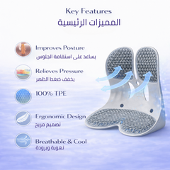 TPE Back Support Cushion