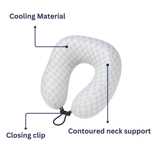 Curve Travel Pillow with Memory Foam