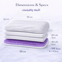 TPE Adjustable Pillow