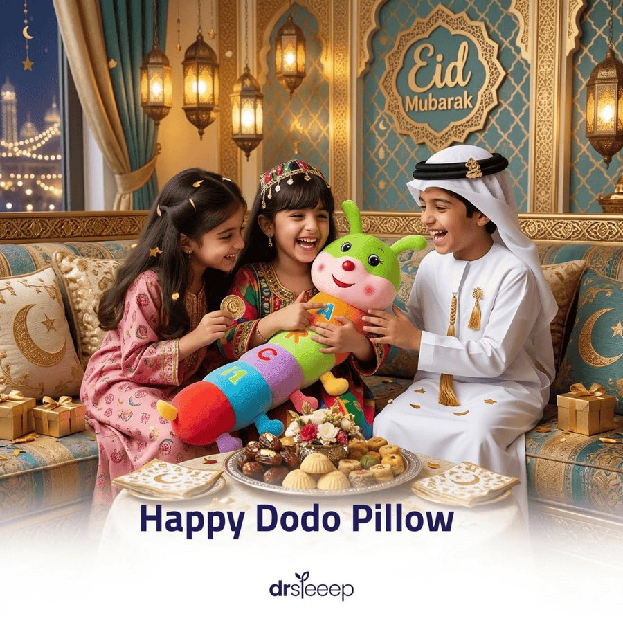 Happy Dodo Pillow 110cm - Ultra-Soft Plush Cuddle Companion by DrSleeep