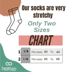 1 Pair 🌿 Bamboo Ankle Socks for Men & Women - Black with Elegant Blue Heel - Large/Extra Large - L/XL - DrSleeep.ae