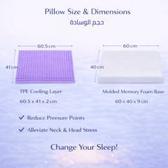 TPE Composite Pillow