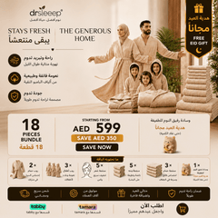 The Generous Home Bundle — Coral Fleece Set for 2 Adults + 3 Kids | DrSleeep