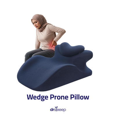 Wedge Prone Pillow – by DrSleep