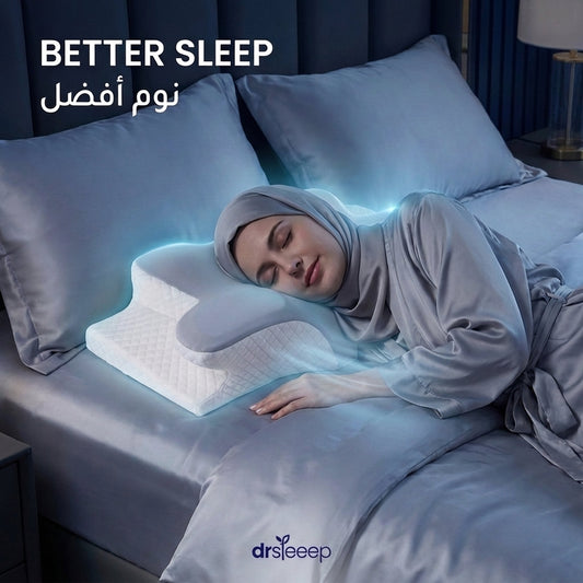 Anchor Butterfly Cooling Pillow - better sleep | نوم أفضل - DrSleeep UAE