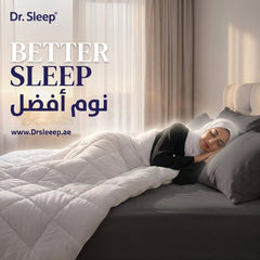 Bamboo Fitted Sheet Only + Cool Cloud Comforter 100% Viscose Derived from Bamboo - better sleep | نوم أفضل - DrSleeep UAE