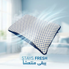Breeze Hex Pillow - stays fresh | يبقى منتعشاً - DrSleeep UAE