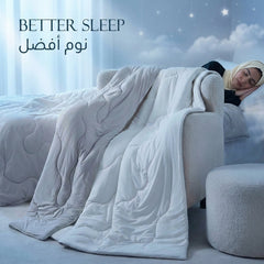 Buy 2, Get 1 free Cooling Blankets - better sleep | نوم أفضل - DrSleeep UAE