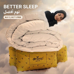 Buy 2, Get 1 free Down alternative comforter - better sleep | نوم أفضل - DrSleeep UAE