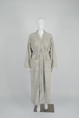 Elegant Light Grey - روب رمادي فاتح - DrSleeep.ae
