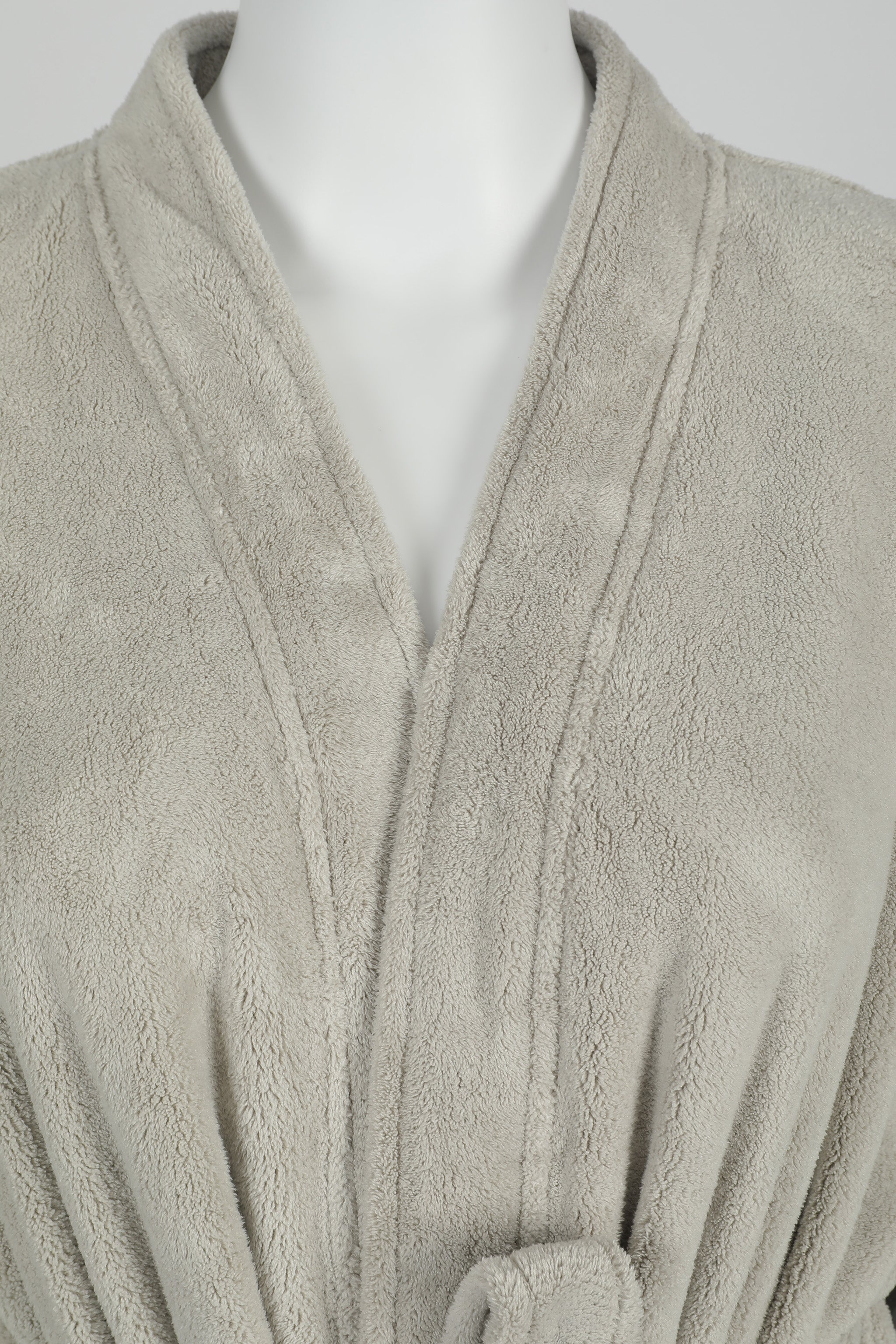 Elegant Light Grey - روب رمادي فاتح - DrSleeep.ae