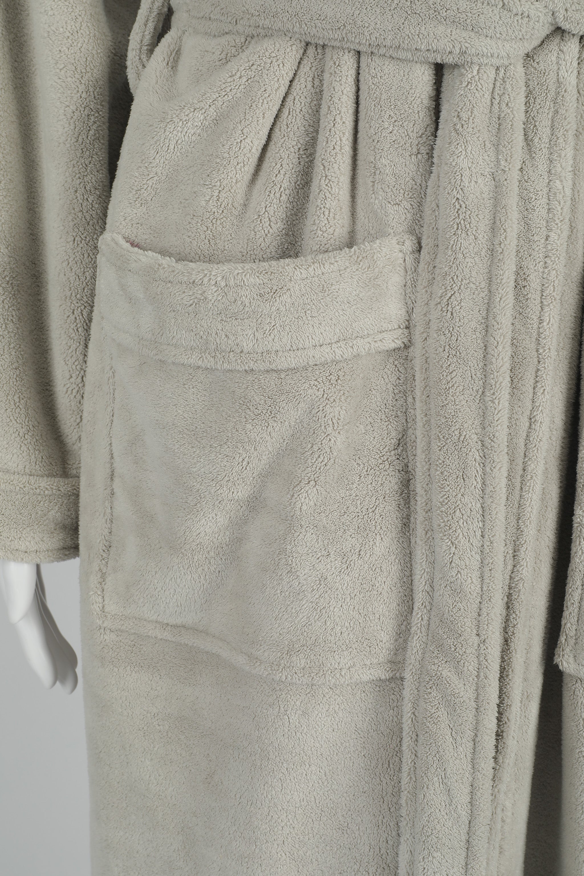 Elegant Light Grey - روب رمادي فاتح - DrSleeep.ae