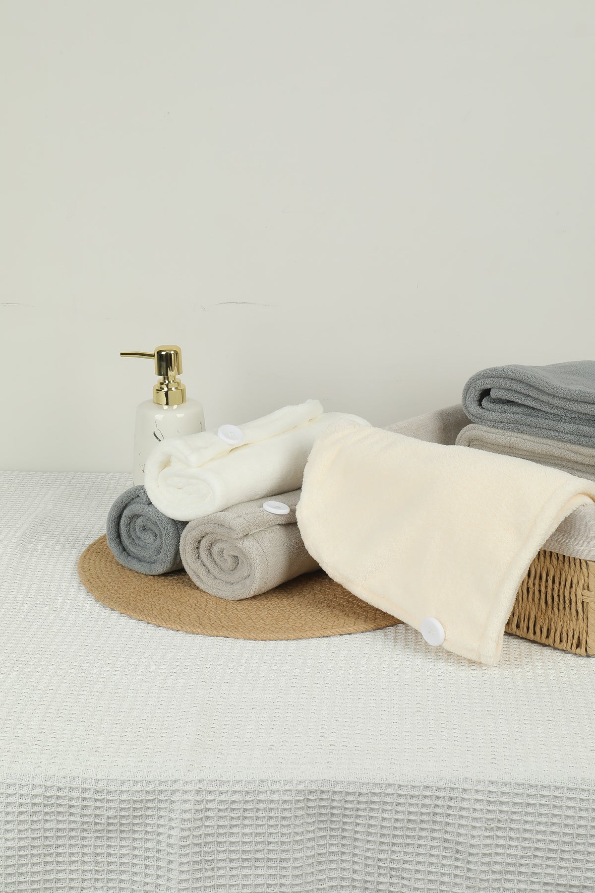 Oatmeal Face Towel - منشفة وجه بلون الشوفان - DrSleeep.ae