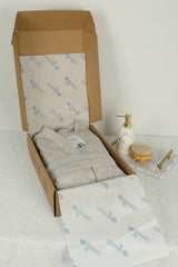 Elegant Light Grey - روب رمادي فاتح - DrSleeep.ae