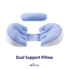 Dual Support Pillow – by DrSleep
