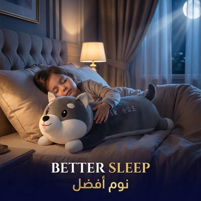 Husky Sleeping Pillow-70cm - better sleep | نوم أفضل - DrSleeep UAE