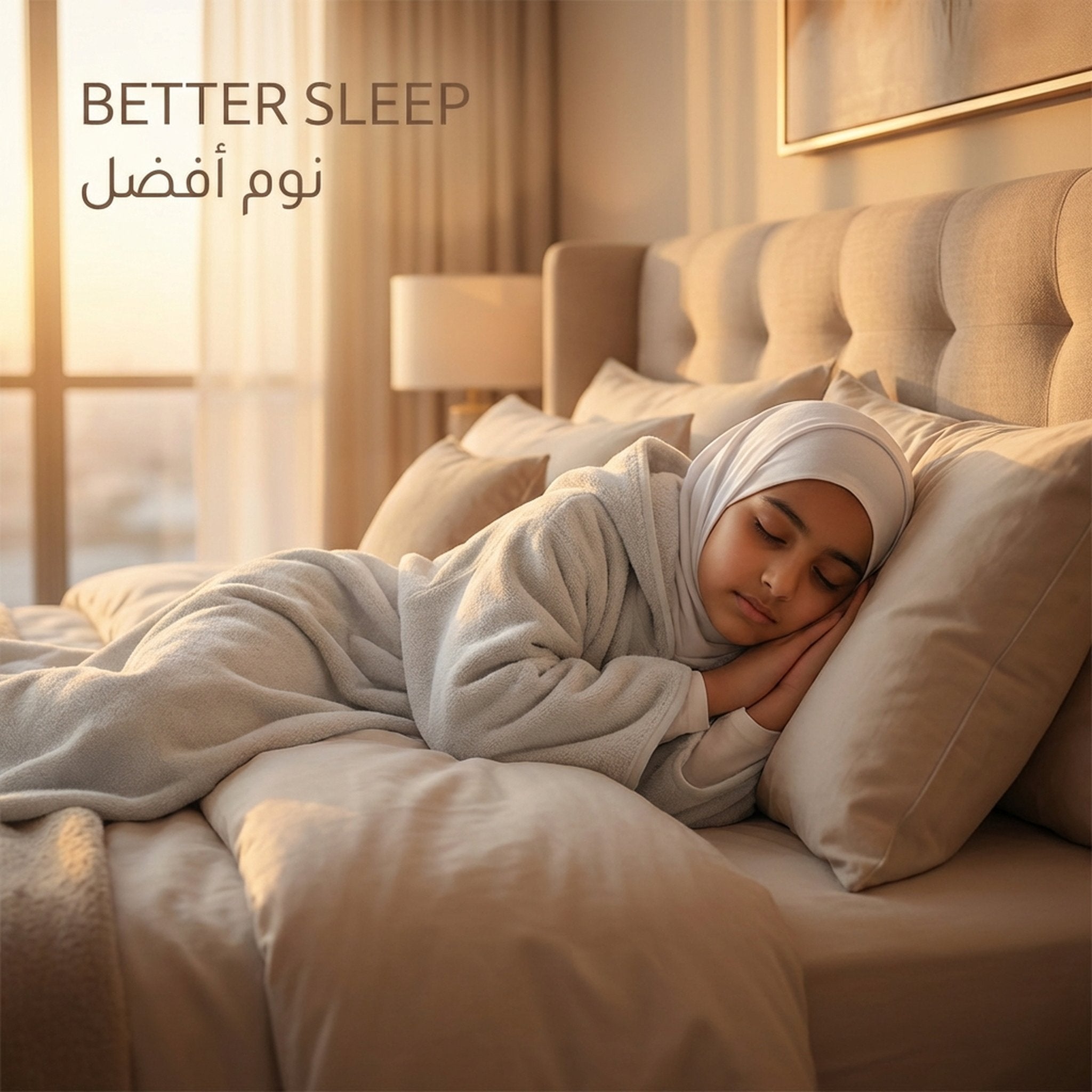 Light Grey Cappa - better sleep | نوم أفضل - DrSleeep UAE