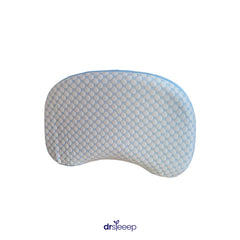 Curved Neck Pillow with Dual-Height Memory Foam